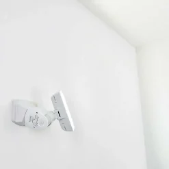 Applique Murale D'Exterieur Loit Led Blanc, 1 Lumiere, Detecteur De Mouvement