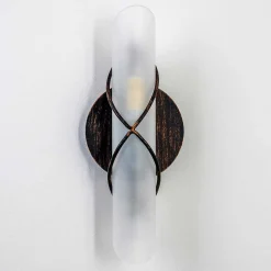 Applique Murale Globo Rania Acier Inoxydable, Noir, Blanc, 1 Lumiere