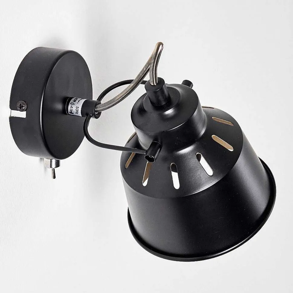 Applique Murale Safari Noir, 1 Lumiere