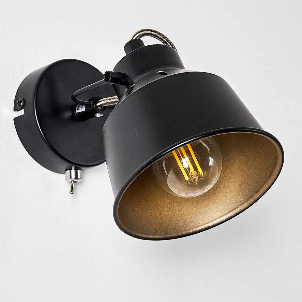 Applique Murale Safari Noir, 1 Lumiere