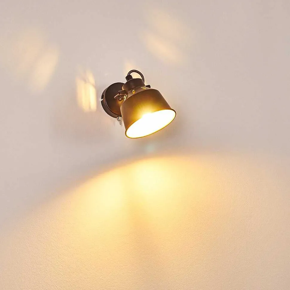 Applique Murale Safari Noir, 1 Lumiere