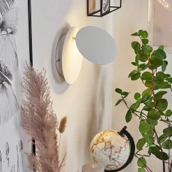 Applique Murale Sanguedo Led Chrome, Blanc, 1 Lumiere