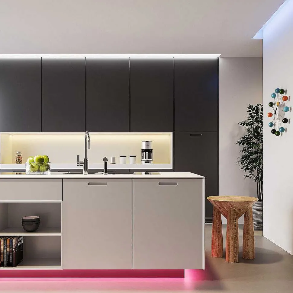 Bande Led Reality Grip Noir, 1 Lumiere, Telecommandes, Changeur De Couleurs