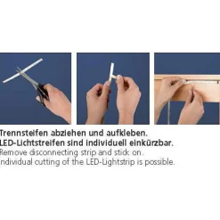 Bandes Led Paul Neuhaus Teania Multicolore, 1 Lumiere, Telecommandes, Changeur De Couleurs