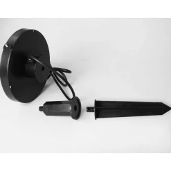 Boule Lumineuse De Jardin 40 Cm Blanc, 1 Lumiere