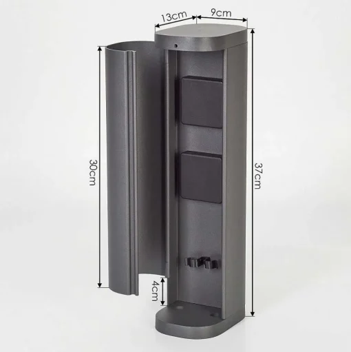 Collonette Des Prises Reigolil Anthracite, Noir