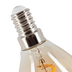 E14 Led 4 Watt 2200 Kelvin 220 Lumen Ambre, 1 Lumiere