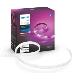 Kit De Base Philips Hue Ambiance White & Color Lightstrip Plus Led, 1 Lumiere, Changeur De Couleurs