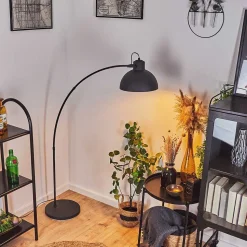 Lampadaire Parola Noir, 1 Lumiere