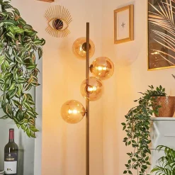 Lampadaire Remaisnil Laiton, 4 Lumieres