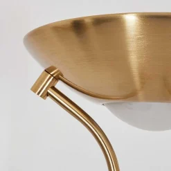 Lampadaire Rom Led Vieux Laiton, 2 Lumieres