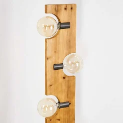 Lampadaire Santorum Argent Oxyde, Ecru, 5 Lumieres