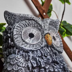 Lampe Solaire Sunderby Led Gris, Orange, 2 Lumieres