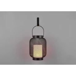 Lampe Solaires Reality Sonora Led Noir, 1 Lumiere