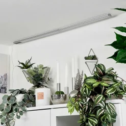 Lampes Pour Bandeaux Set X 2 Raivo Led Noir, Argente, 2 Lumieres, Telecommandes, Changeur De Couleurs