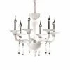 Lustre Ideal Lux Miramare Chrome, 6 Lumieres