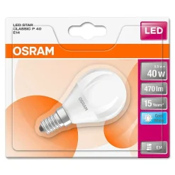 Osram Led E14 5 Watt 2700 Kelvin 470 Lumen
