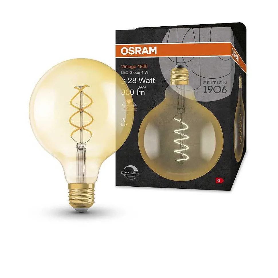 Osram Vintage 1906® Led E27 4 Watt 2000 Kelvin 300 Lumen