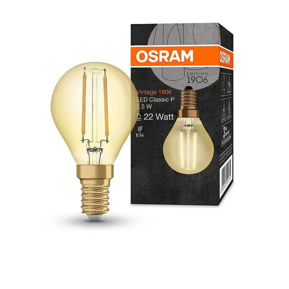 Osram Vintage 1906® Led E14 2,5 Watt 2400 Kelvin 220 Lumen