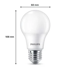 Philips Classic 6Er Set Led E27 8 Watt 2700 Kelvin 806 Lumen
