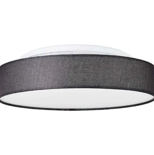 Plafonnier Brilliant Penley Led Blanc, 1 Lumiere, Telecommandes