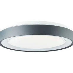 Plafonnier Brilliant-Leuchten Tessy Led Noir, 1 Lumiere, Telecommandes, Changeur De Couleurs