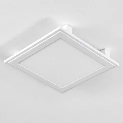 Plafonnier Crum Led Blanc, 1 Lumiere, Telecommandes