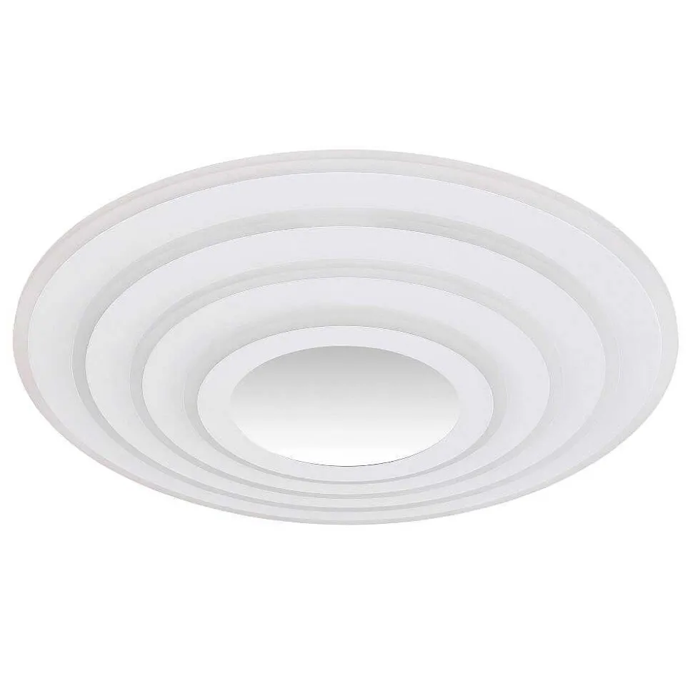 Plafonnier Globo Jocelyn Led Blanc, 1 Lumiere, Telecommandes