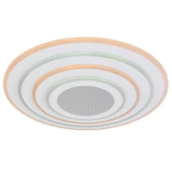 Plafonnier Globo Jocelyn Led Blanc, 1 Lumiere, Telecommandes