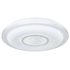 Plafonnier Globo Rita Led Blanc, 1 Lumiere, Telecommandes