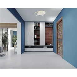 Plafonnier Globo Roderick Led Blanc, 1 Lumiere, Telecommandes