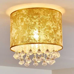 Plafonnier Norrfors Argente, Transparent, 1 Lumiere