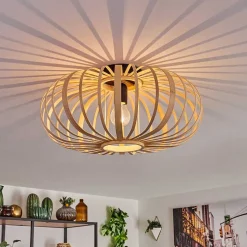 Plafonnier Oravi Bois Clair, 1 Lumiere