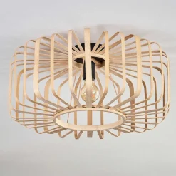 Plafonnier Oravi Bois Clair, 1 Lumiere