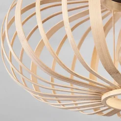 Plafonnier Oravi Bois Clair, 1 Lumiere