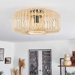 Plafonnier Oravi Ecru, 1 Lumiere