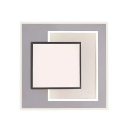 Plafonnier Paul-Neuhaus Q-Alta Led Noir, 1 Lumiere, Telecommandes