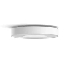 Plafonnier Philips Hue Infuse Led Blanc, 1 Lumiere, Changeur De Couleurs