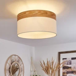 Plafonnier Pontresina Nickel Mat, 3 Lumieres