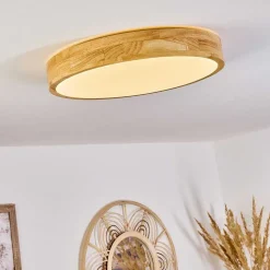 Plafonnier Samaira Led Ecru, 1 Lumiere