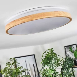 Plafonnier Sofo Led Blanc, 1 Lumiere, Telecommandes