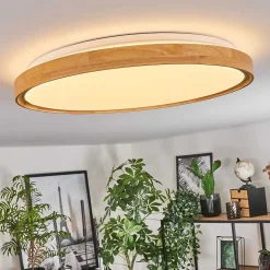 Plafonnier Sofo Led Blanc, 1 Lumiere, Telecommandes