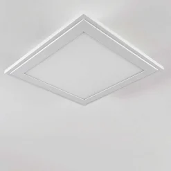 Plafonnier Voisines Led Blanc, 1 Lumiere, Telecommandes, Changeur De Couleurs