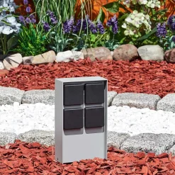 Prises Électriques D\\'Exterieur Reigolil Gris, Noir