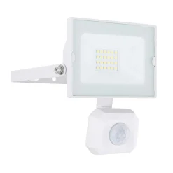Spot De Jardin Globo Helga Led Blanc, 1 Lumiere, Detecteur De Mouvement