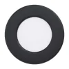 Spot Encastrable Eglo Fueva Led Noir, 1 Lumiere