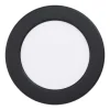 Spot Encastrable Eglo Fueva Led Noir, 1 Lumiere