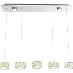 Suspension Globo Amur Led Chrome, 1 Lumiere