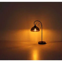 Suspension Globo Cottage Noir, 1 Lumiere