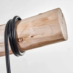 Suspension Soungou Ecru, Noir, 4 Lumieres